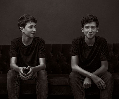 Fine Photography - Twins Black and White Photography